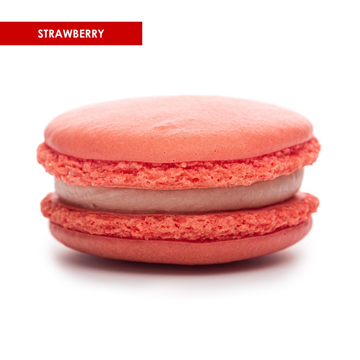 Macarons Aardbei Luxe