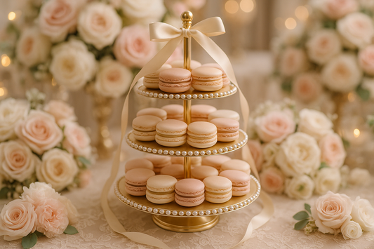 Macarons op je bruiloft: romantisch, stijlvol en onvergetelijk