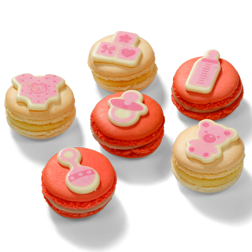 It's a girl Macarons